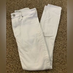 Size 2 Abercrombie white jeans